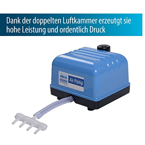 aquaforte-hi-flow-v-30-luftpumpe-alu-25w-7-l-min-teichbel-ftung image 8