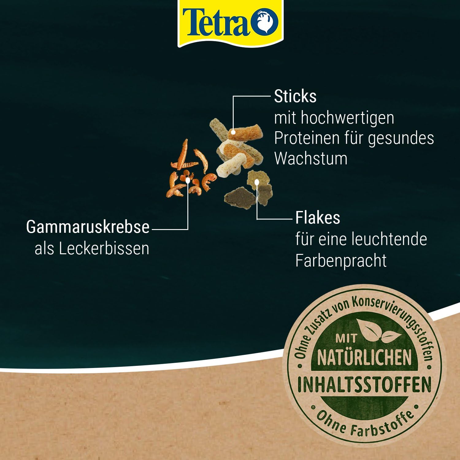tetra-pond-goldfish-3in1-mix-goldfischfutter-1-l-dose image 4
