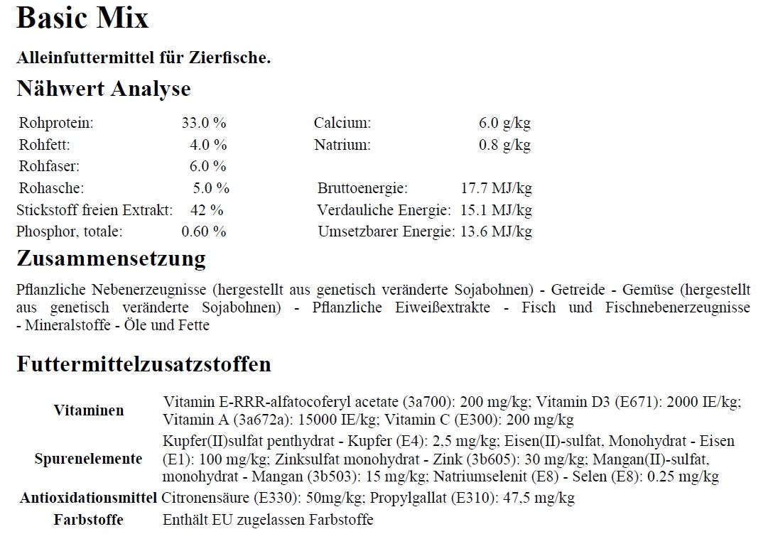aquaforte-basis-fischfutter-small-pellets-3mm-15-kg image 2