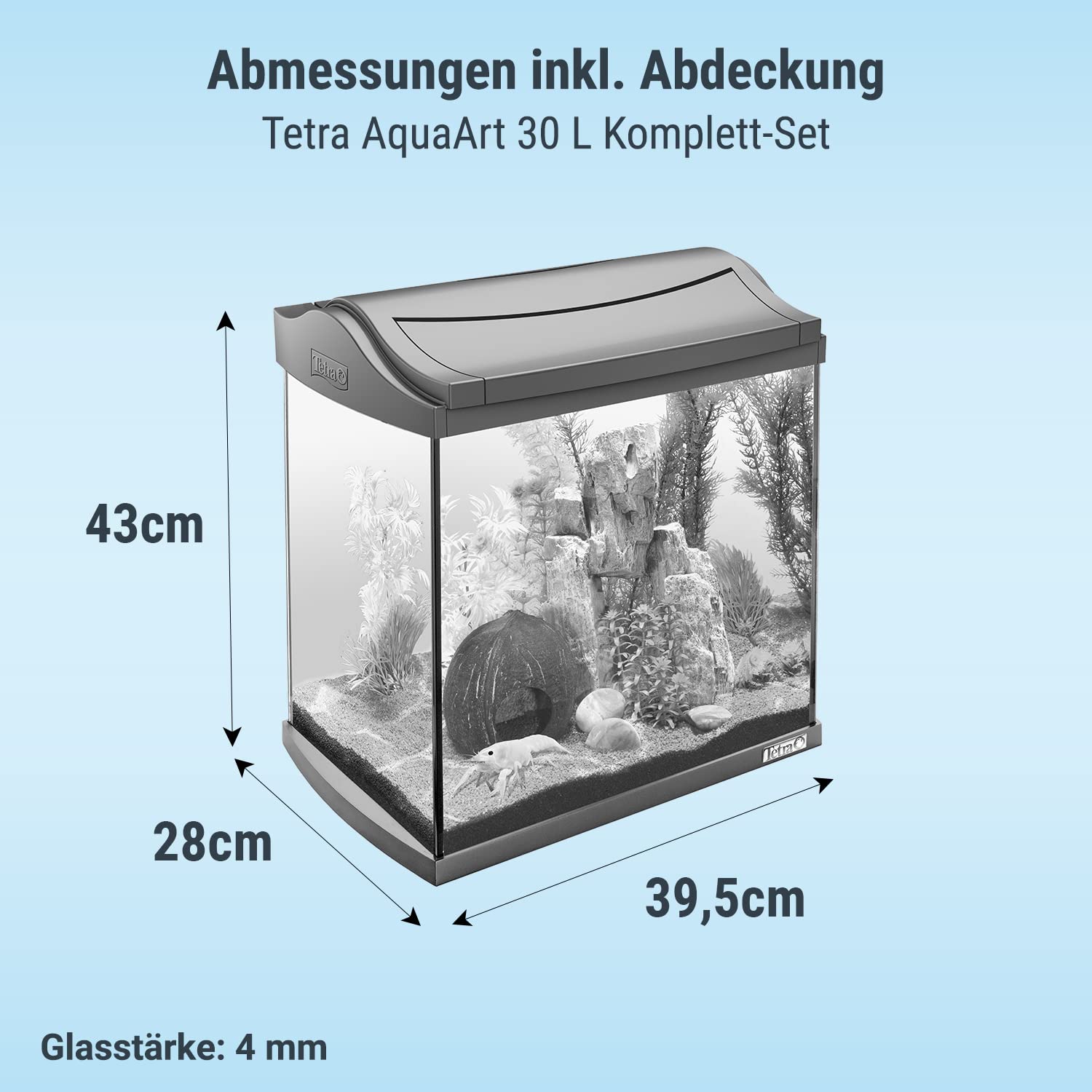 tetra-aquaart-led-aquarium-komplett-set-30-liter-anthrazit image 3