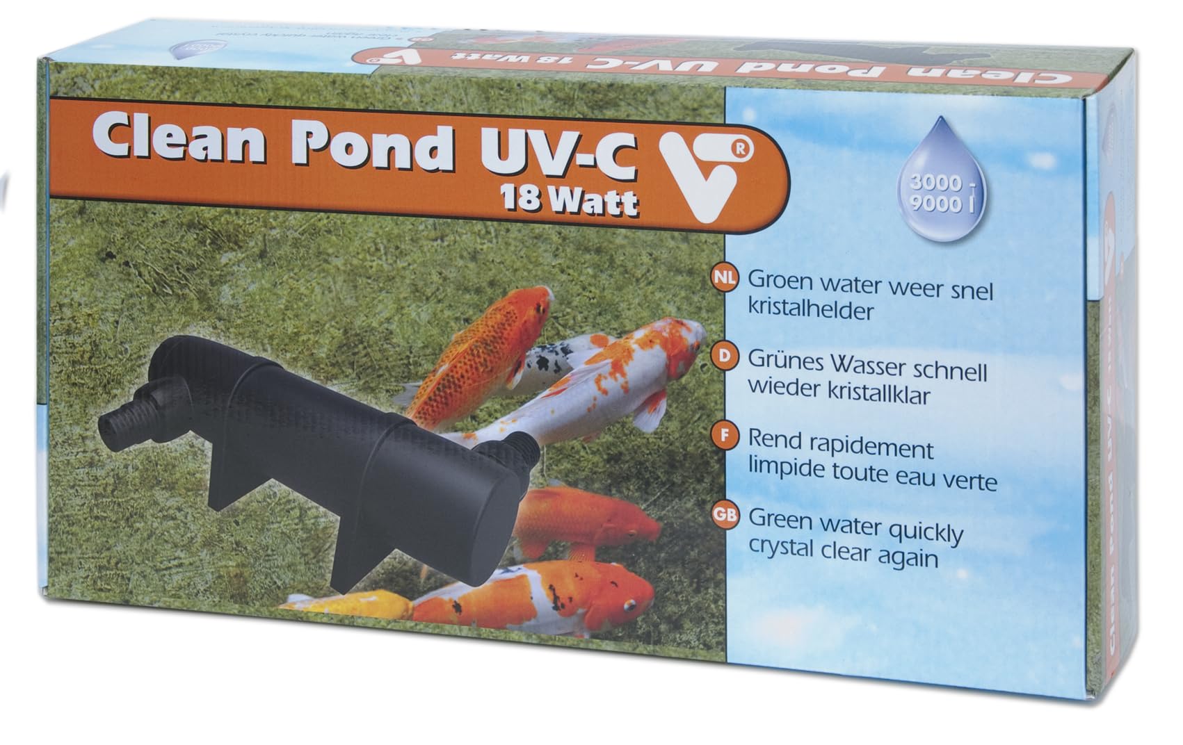 velda-clean-pond-uv-c-ger-t-9-watt-teichkl-rer image 1