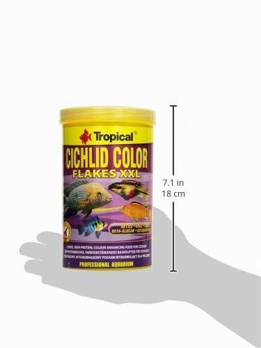 tropical-cichlid-color-flakes-xxl-1-l-proteinreiches-flockenfutter-f-r-buntbarsc image 7