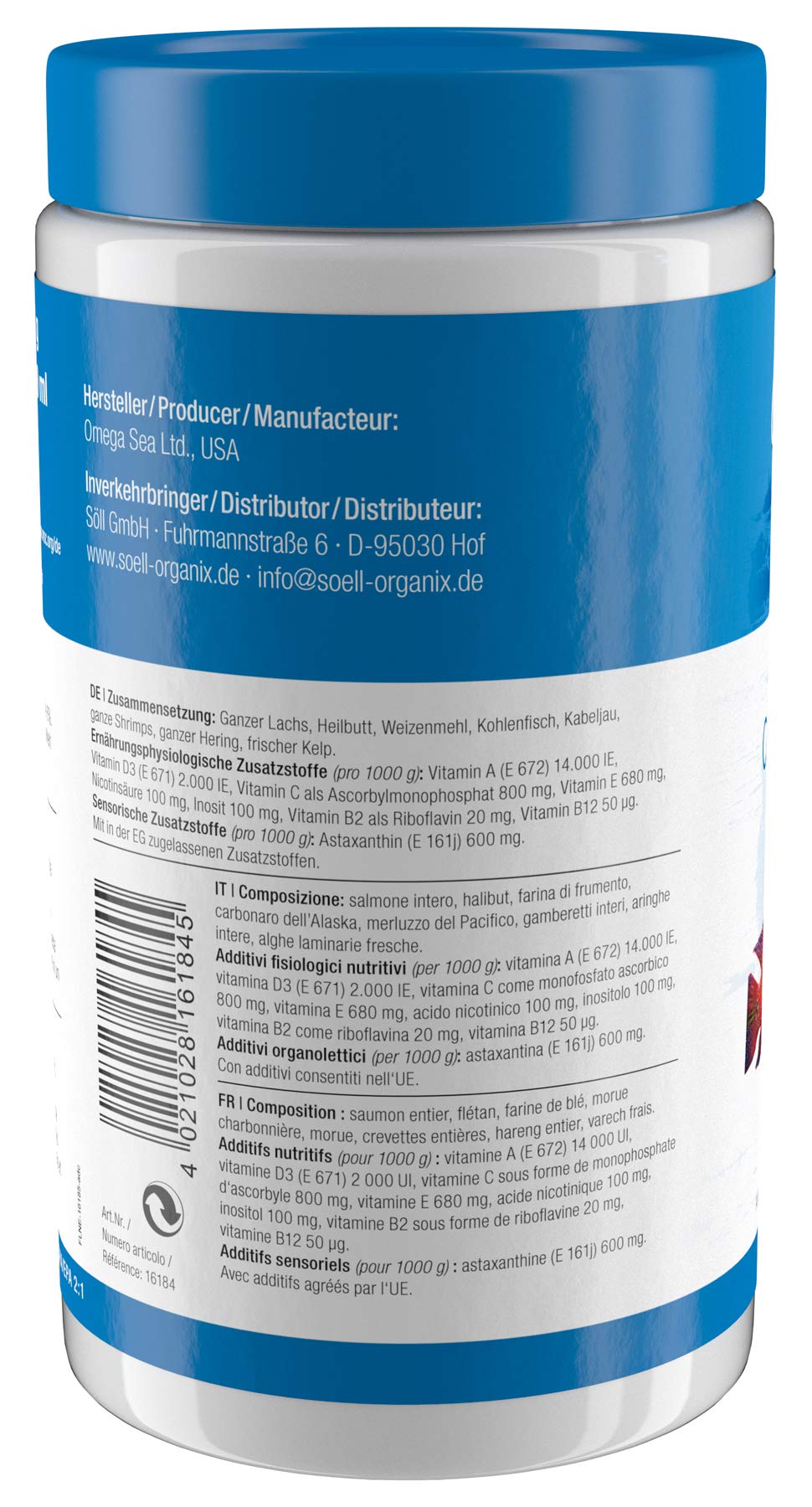 s-ll-organix-cichlid-flakes-aquariumfutter-f-r-barsche-flocken-270-ml image 7