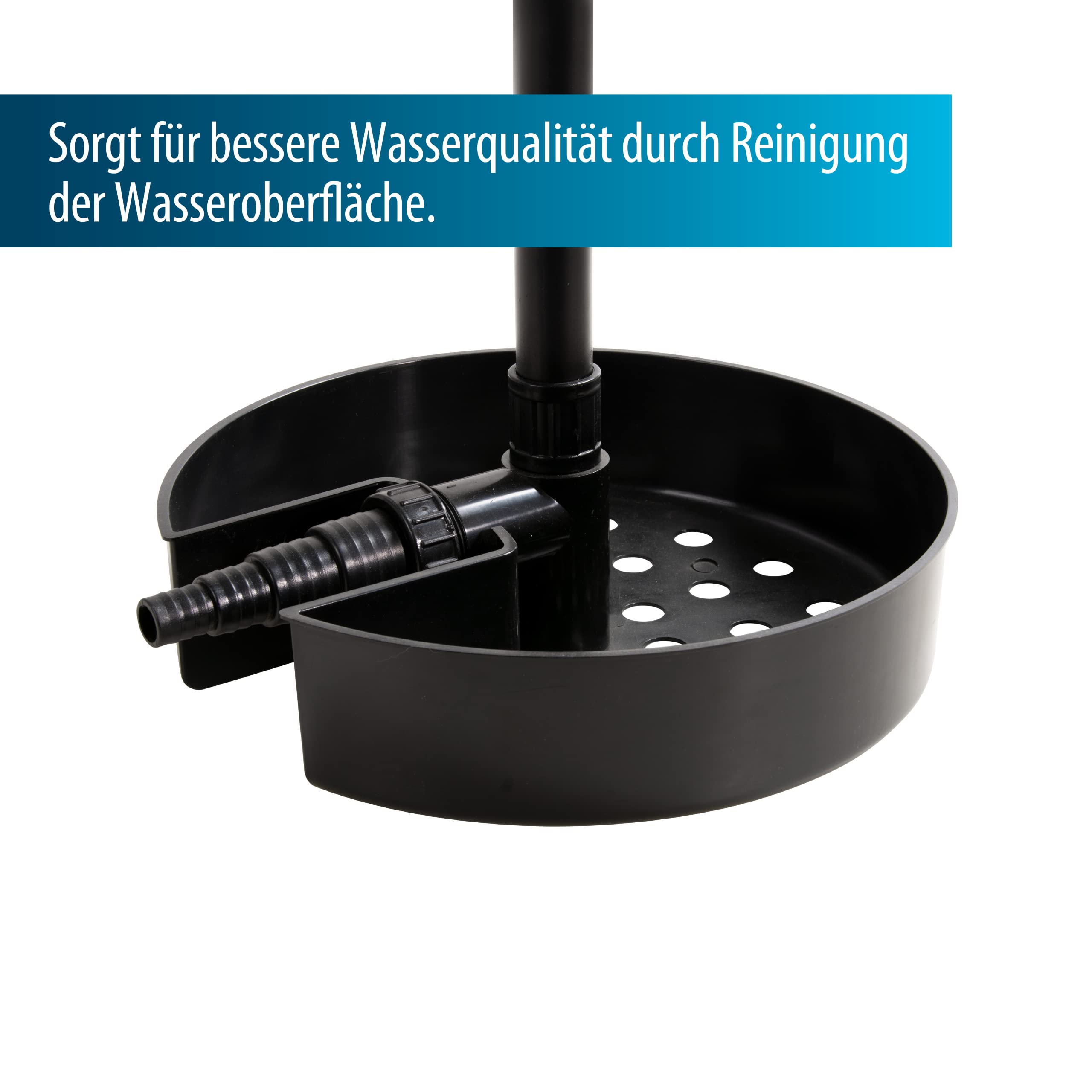 aquaforte-schwimmender-stand-skimmer-teichskimmer-30x35x34-cm-schwarz image 2