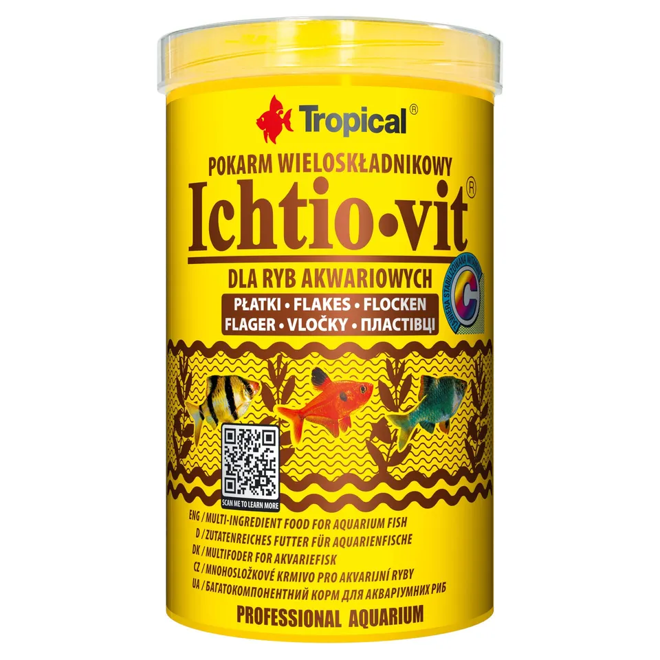 tropical-ichtio-vit-1-l-200-g-mehrkomponenten-hauptfutter-f-r-alle-zierfische image 1