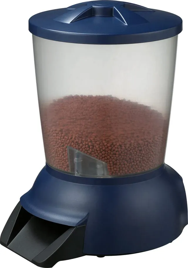 aquaforte-futterautomat-5-liter-mit-timer-led-und-12v-transformator image 1
